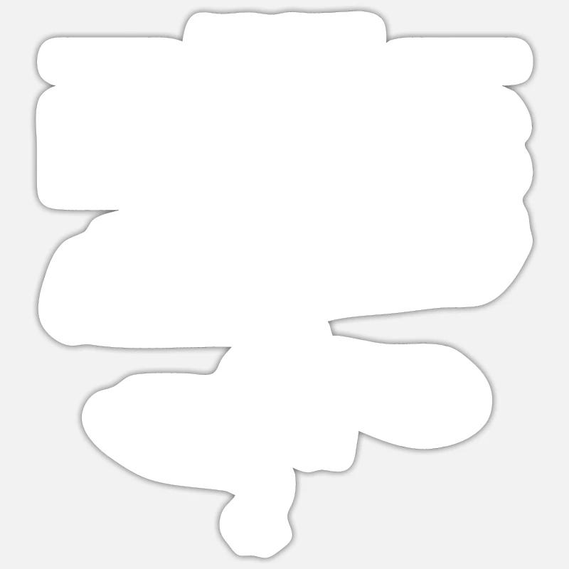 Sticker Größe S (10 x 10 cm) - 