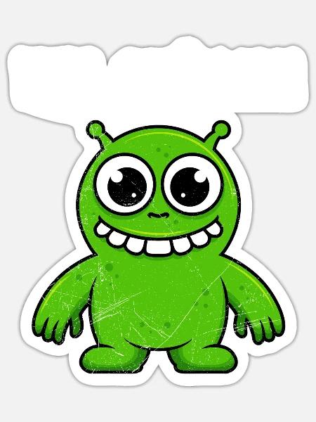 Karneval Frosch KUSS GEFÄLLIG? Lustiges Hässlicher - Sticker Größe S (10 x 10 cm) - Mattweiß