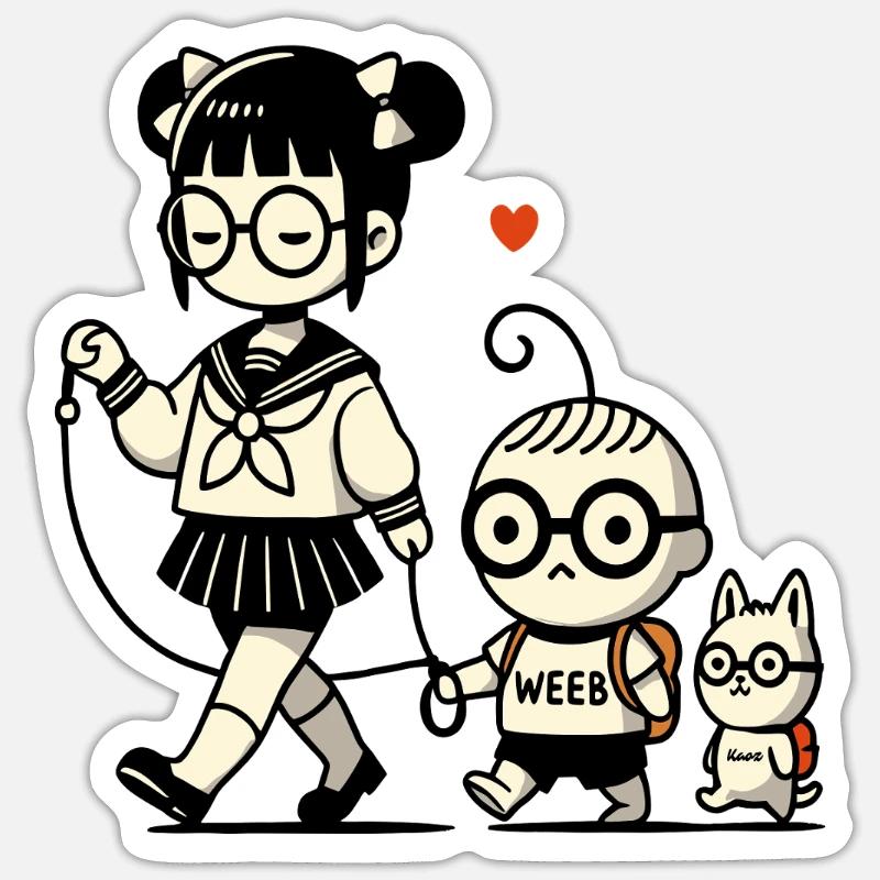 Sticker taille S (10 x 10 cm) - 