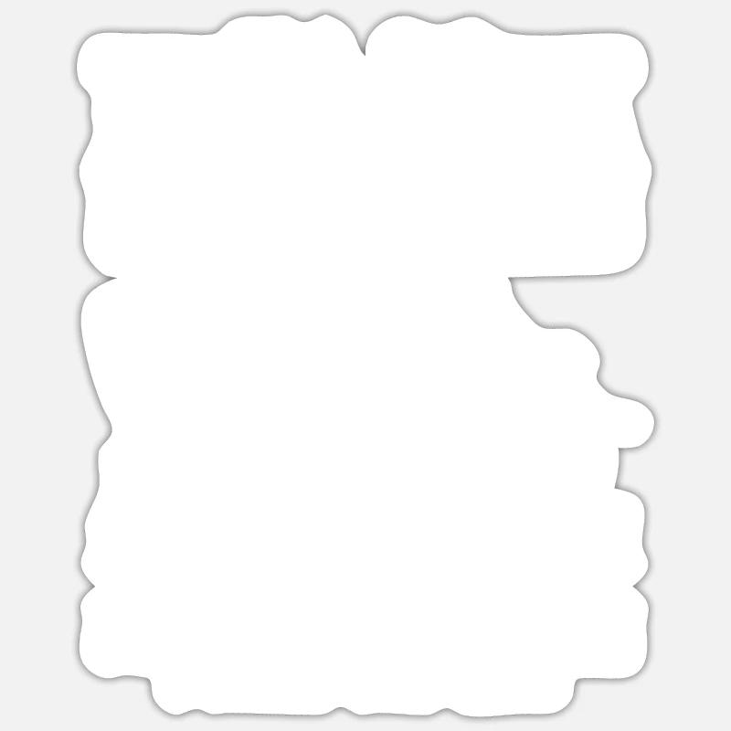 Mathe Lehrer Mathematik Geschenk - Sticker Größe S (10 x 10 cm) - Mattweiß