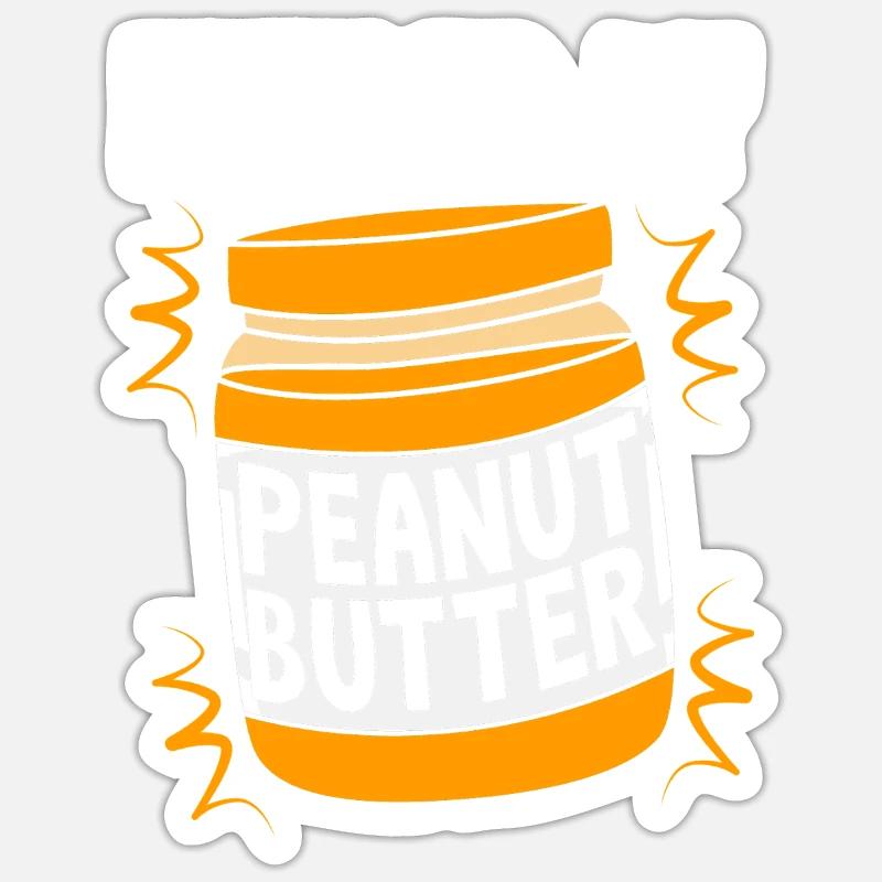 Pâte d’arachide Sticker taille S (10 x 10 cm)