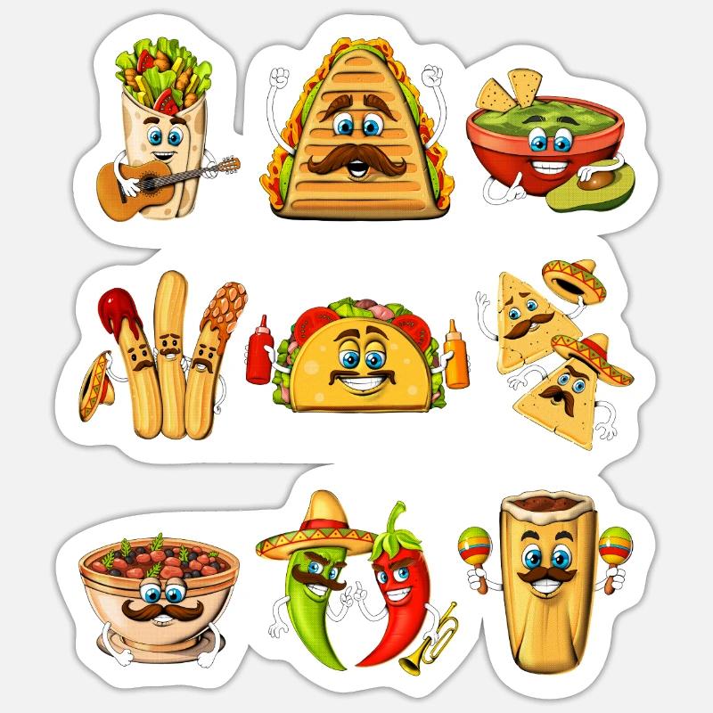 Sticker Größe S (10 x 10 cm) - 