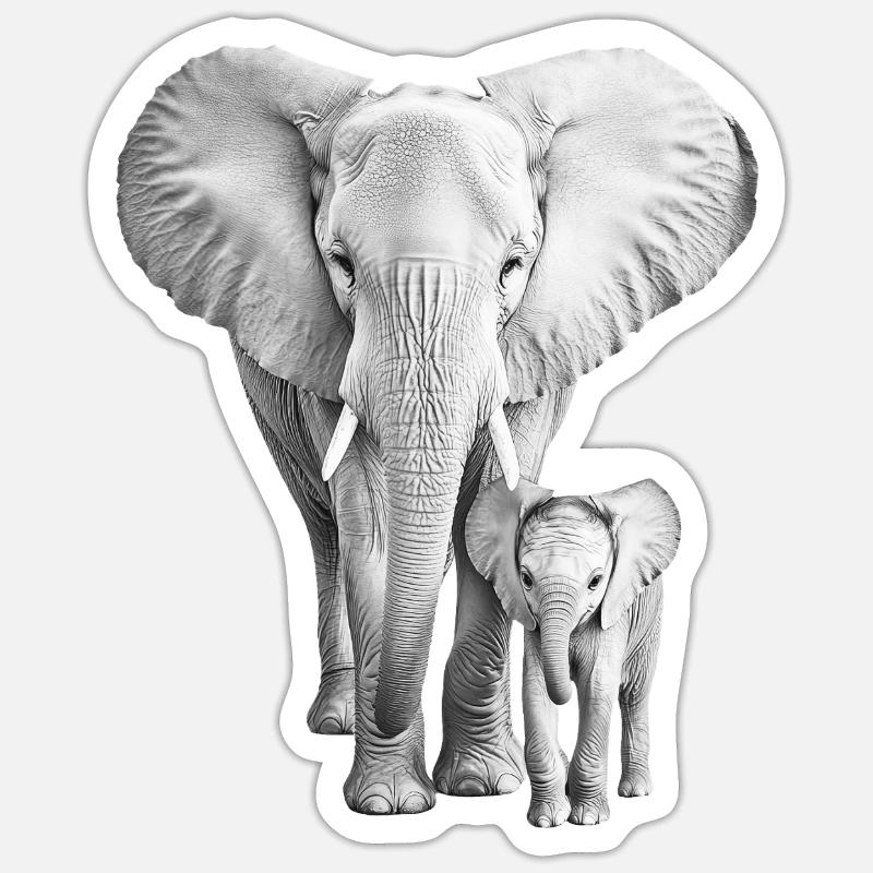 Sticker Größe S (10 x 10 cm) - 
