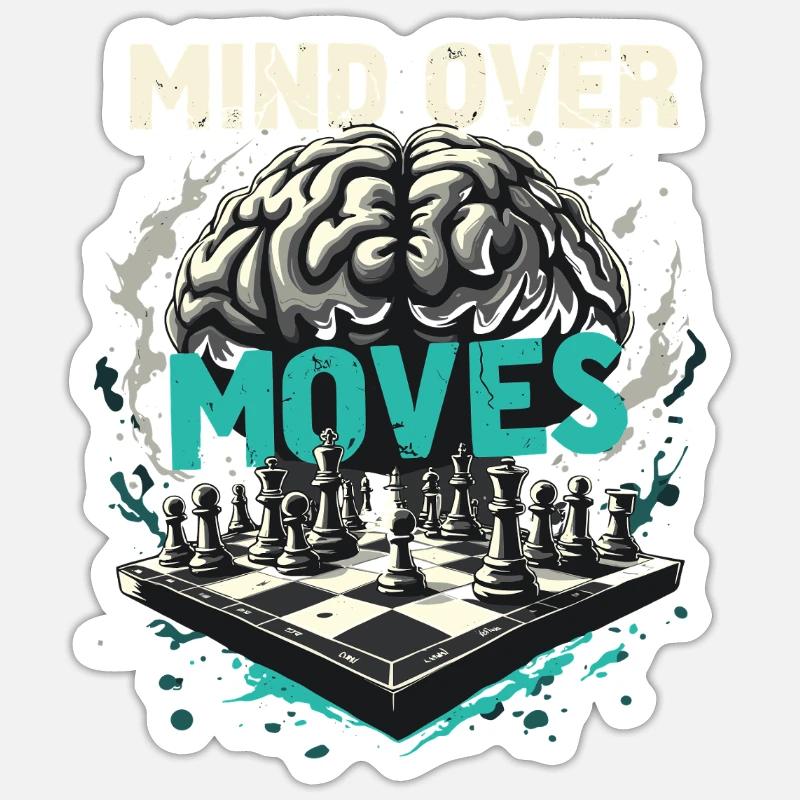 Chess Tacticians Strategy Masters Tactical Sticker size S (10 x 10 cm)