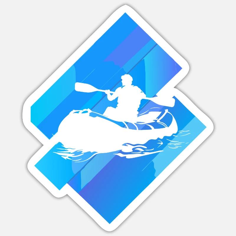 Ramer Pagayer Sticker taille S (10 x 10 cm)