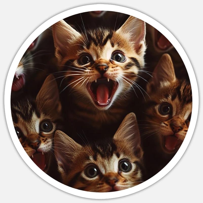 Sticker Größe S (10 x 10 cm) - 