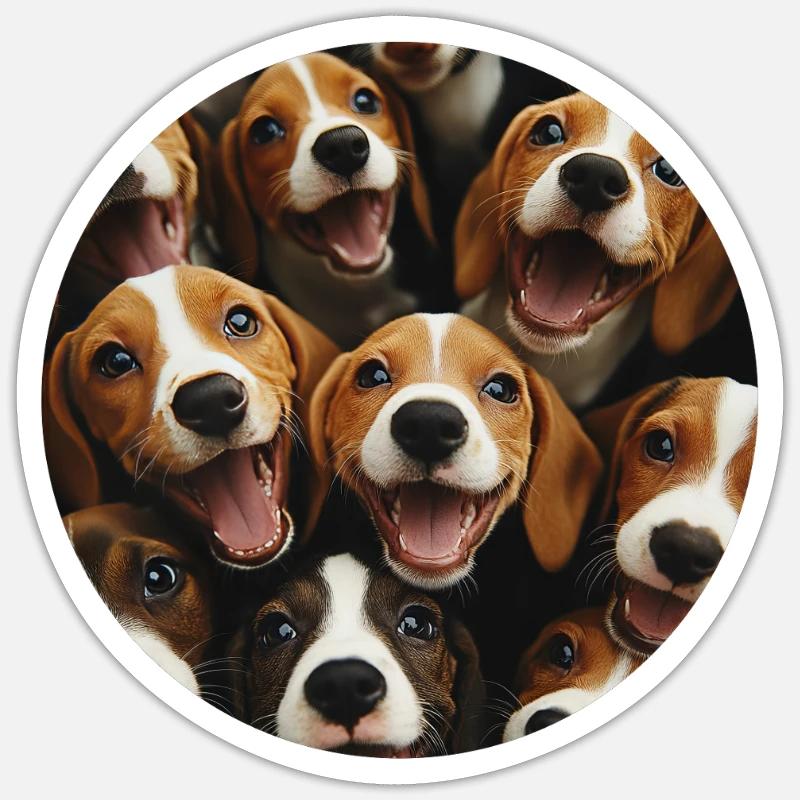 Sticker Größe S (10 x 10 cm) - 