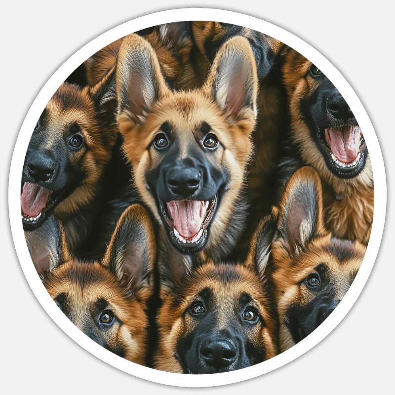 Sticker Größe S (10 x 10 cm) - 