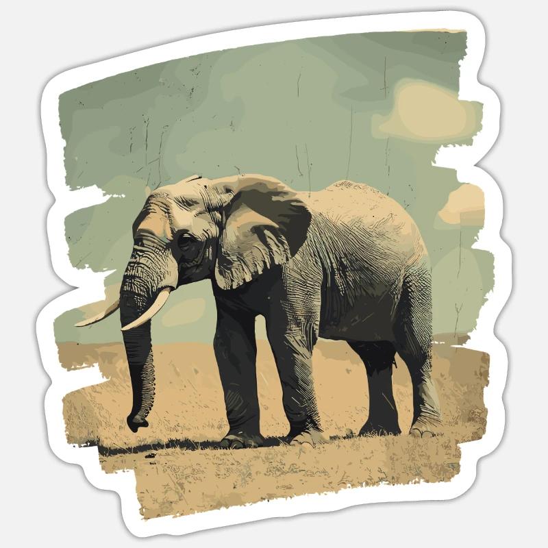 Sticker Größe S (10 x 10 cm) - 