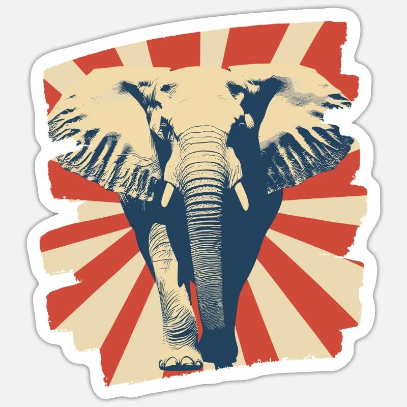 Sticker Größe S (10 x 10 cm) - 