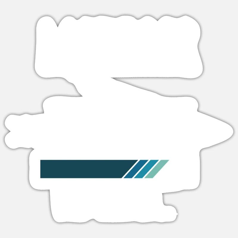 Metzger Ausbildung Beruf Geschenk - Sticker Größe S (10 x 10 cm) - Mattweiß