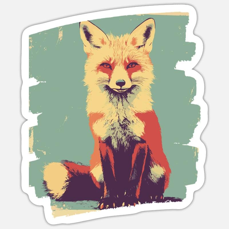 Sticker Größe S (10 x 10 cm) - 