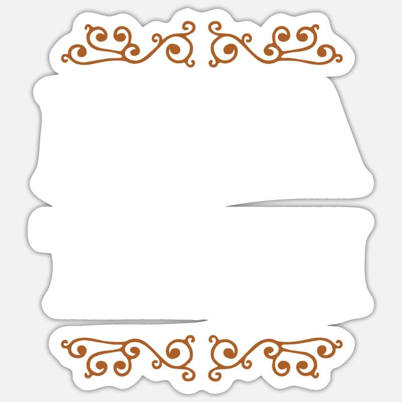 Équipe Mma - Sticker taille S (10 x 10 cm) - blanc mat