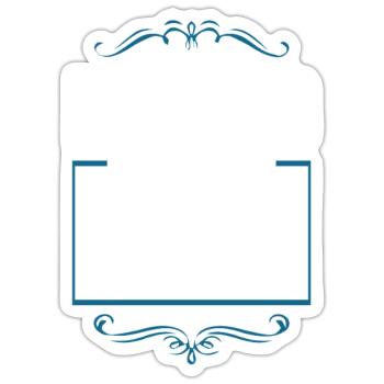 Drinking Crew - Sticker Größe S (10 x 10 cm) - Mattweiß - Vorne