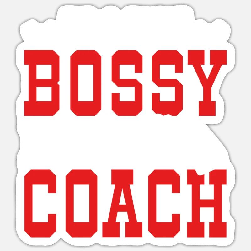 Trainer Geschenke Coach Geschenkidee Sticker Größe S (10 x 10 cm)