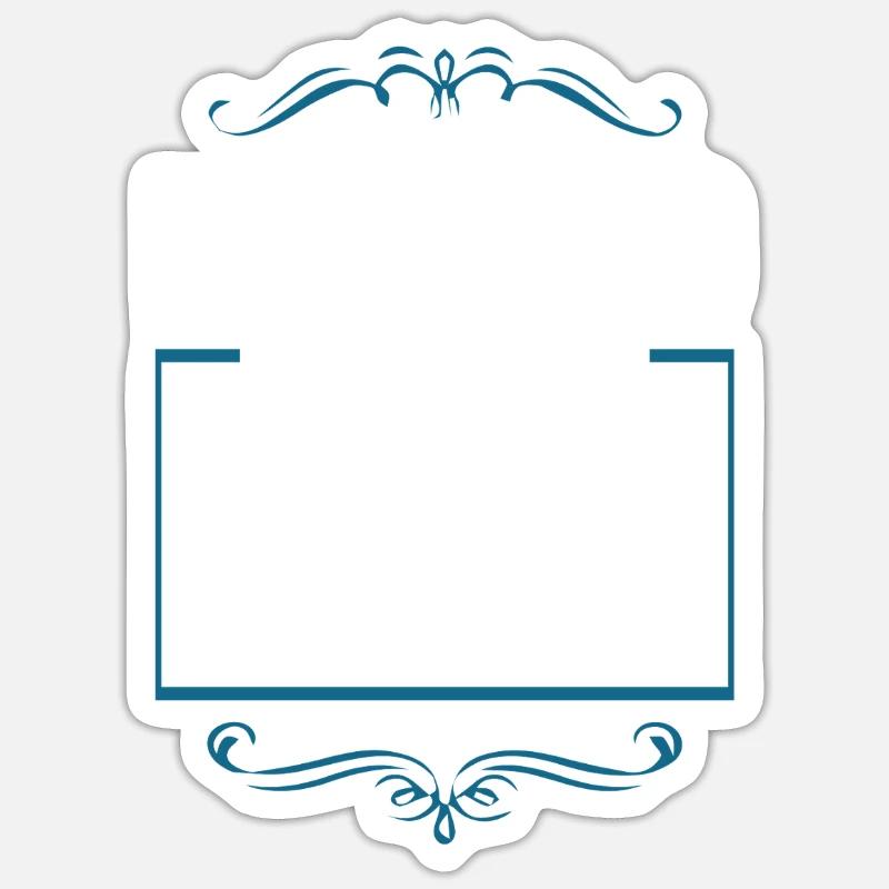 Équipe de kickboxing - Sticker taille S (10 x 10 cm) - blanc mat