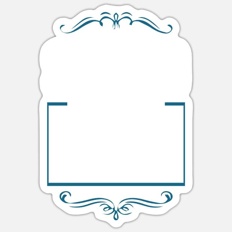 Equipe de voile - Sticker taille S (10 x 10 cm) - blanc mat