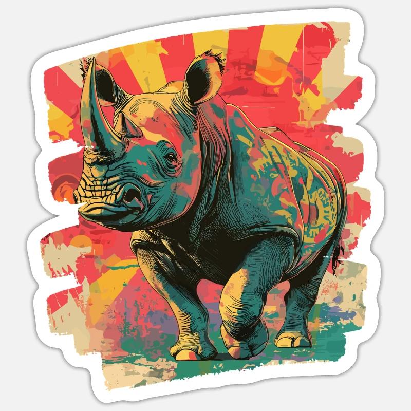 Sticker Größe S (10 x 10 cm) - 