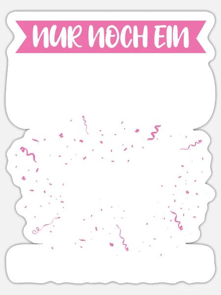 Hund Haustier Hundehalter Geschenk - Sticker Größe S (10 x 10 cm) - Mattweiß