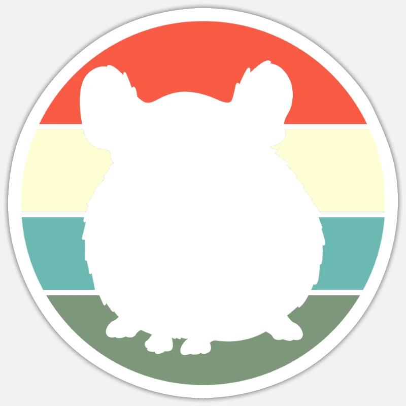 Sticker taille S (10 x 10 cm) - 