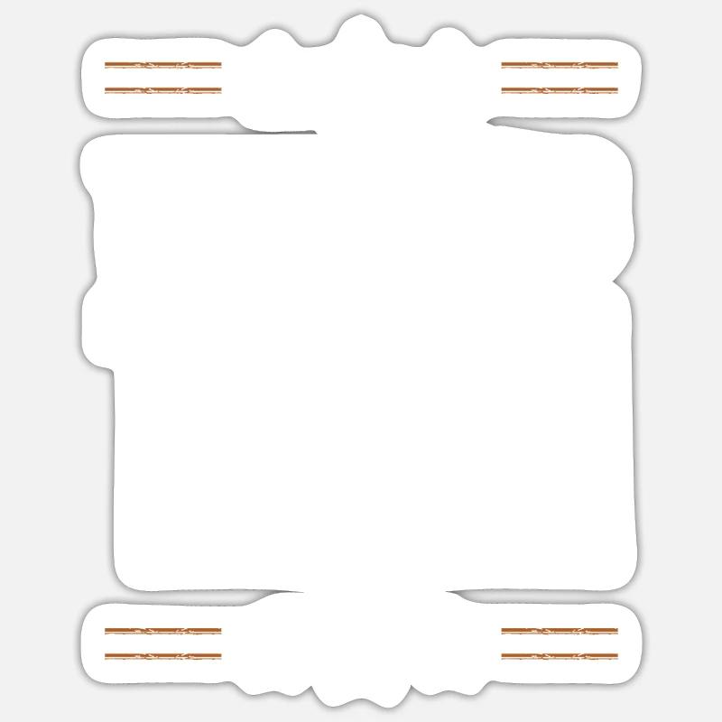 Equipe de tennis de table - Sticker taille S (10 x 10 cm) - blanc mat