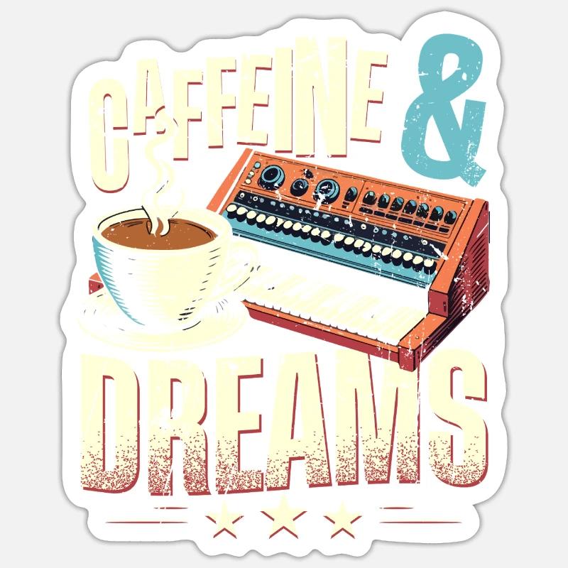 Synthesizer Synth Kick Drum DAW Sticker size S (10 x 10 cm)