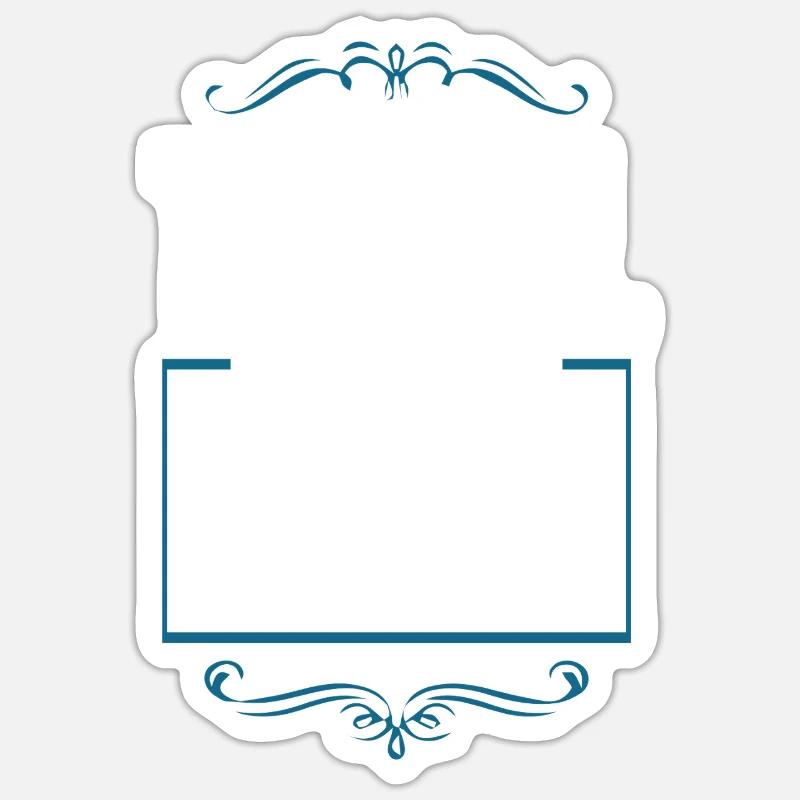 Équipe de voyage - Sticker taille S (10 x 10 cm) - blanc mat