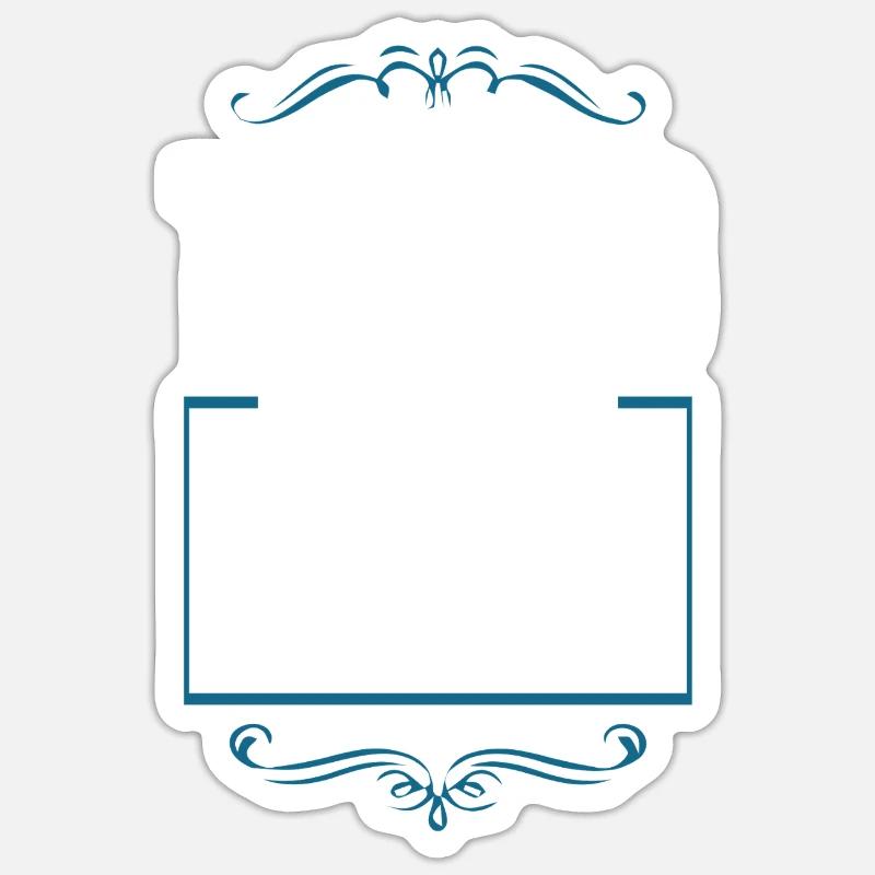 Tuning Team - Sticker size S (10 x 10 cm) - white matte
