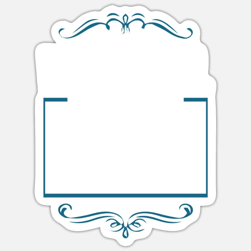Équipe de volley-ball - Sticker taille S (10 x 10 cm) - blanc mat
