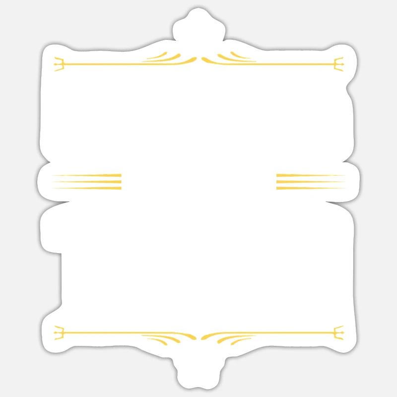 Bowling Team - Sticker size S (10 x 10 cm) - white matte