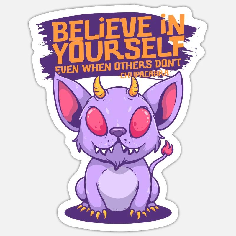 Chupacabra Cryptid Cryptozoology Sticker size S (10 x 10 cm)