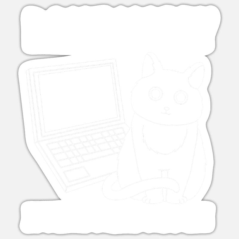 Tech Support - Sticker size S (10 x 10 cm) - white matte