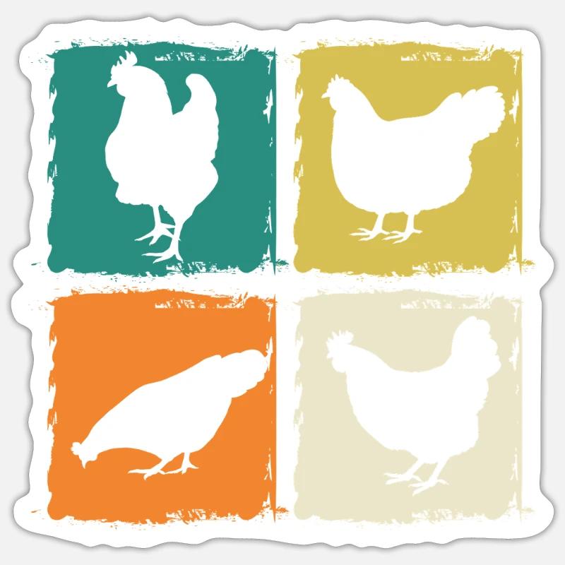 Sticker taille S (10 x 10 cm) - 
