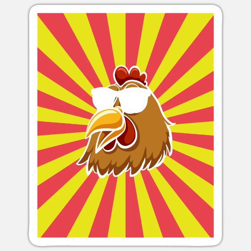 Sticker taille S (10 x 10 cm) - 