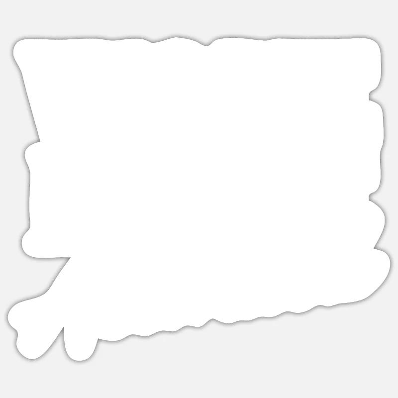 Woke - Sticker size S (10 x 10 cm) - white matte