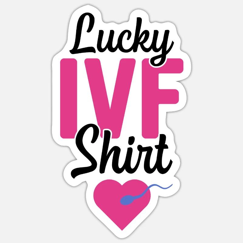 Leihmutter IVF Transfer Tag Sticker Größe S (10 x 10 cm)