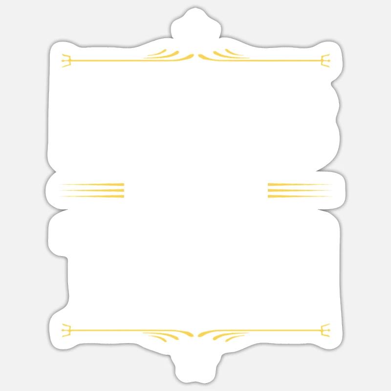 Équipe de fléchettes - Sticker taille S (10 x 10 cm) - blanc mat