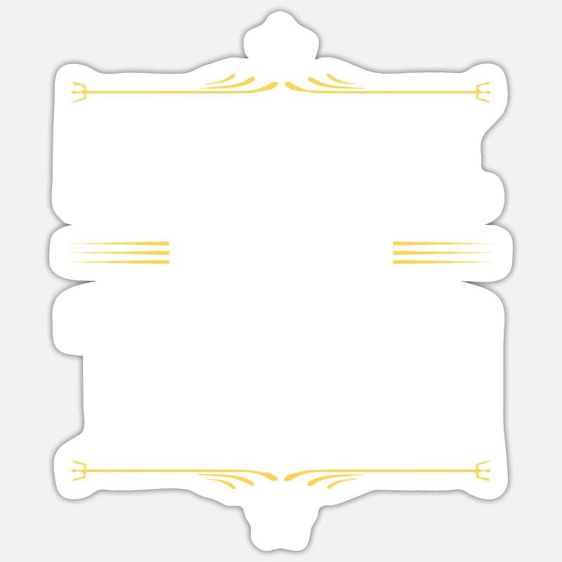 Fussball Team - Sticker Größe S (10 x 10 cm) - Mattweiß