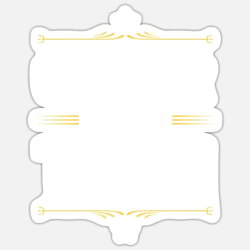 Équipe de joueurs - Sticker taille S (10 x 10 cm) - blanc mat