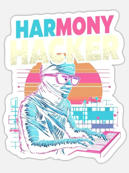 Synthesizer Synth Kick Drum DAW - Sticker Größe S (10 x 10 cm) - Mattweiß