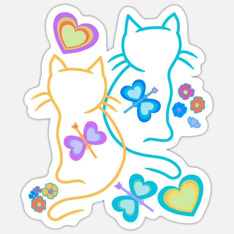 Sticker Größe S (10 x 10 cm) - 