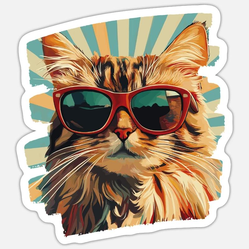 Sticker Größe S (10 x 10 cm) - 