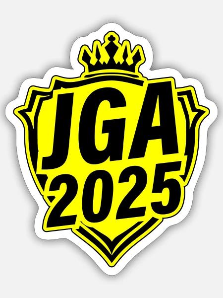 Jga 2025 Junggesellen Abschied - Sticker Größe S (10 x 10 cm) - Mattweiß
