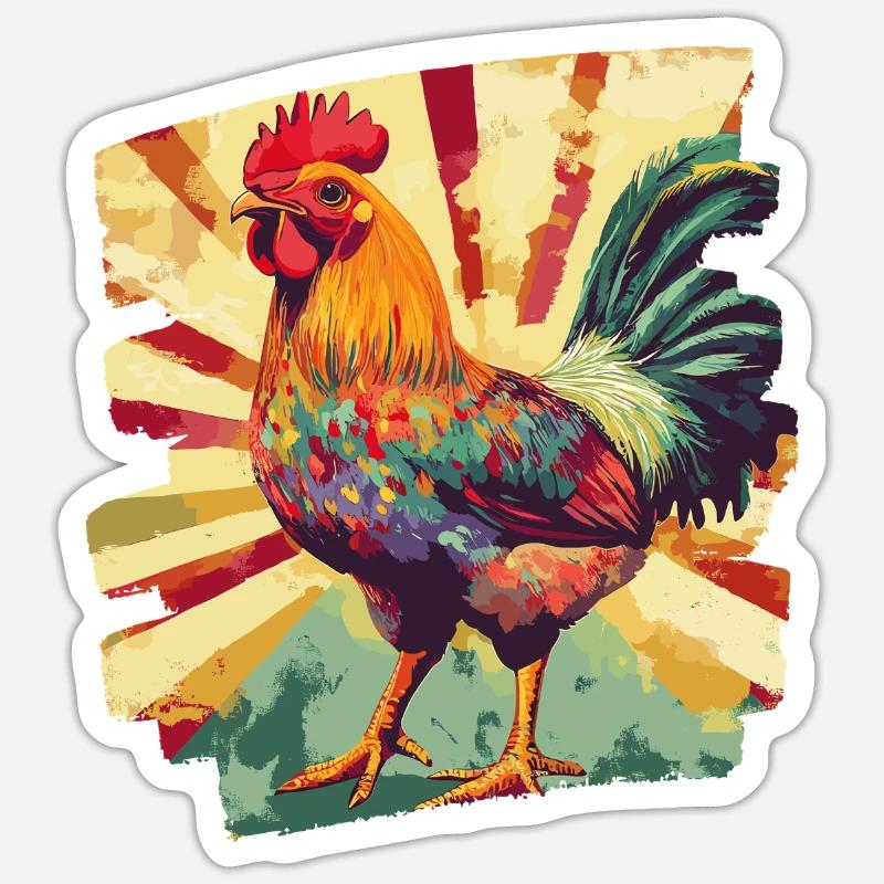 Sticker taille S (10 x 10 cm) - 