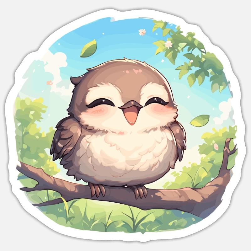 Oiseaux moqueurs Oiseaux moqueurs Sticker taille S (10 x 10 cm)