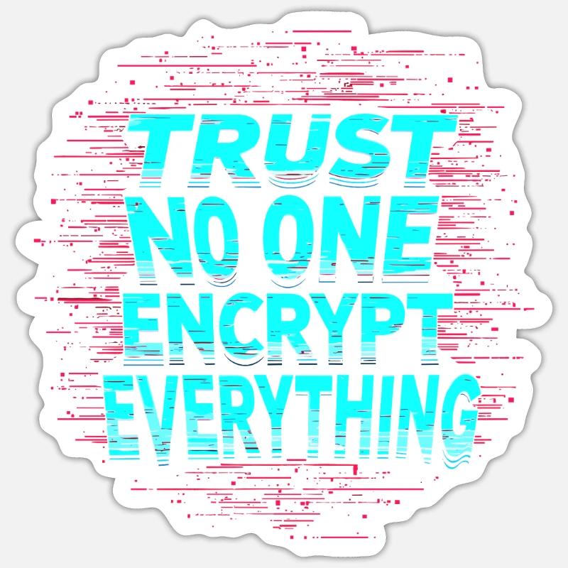 Rétro Cryptographie Espion Code Rôti Espionnage Sticker taille S (10 x 10 cm)