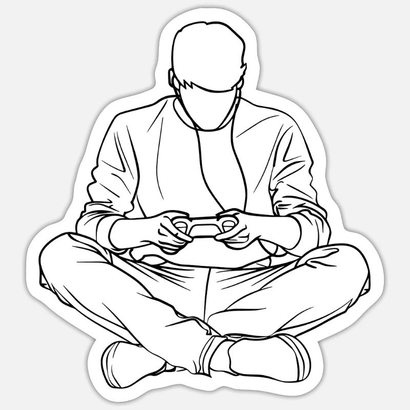 Sticker taille S (10 x 10 cm) - 