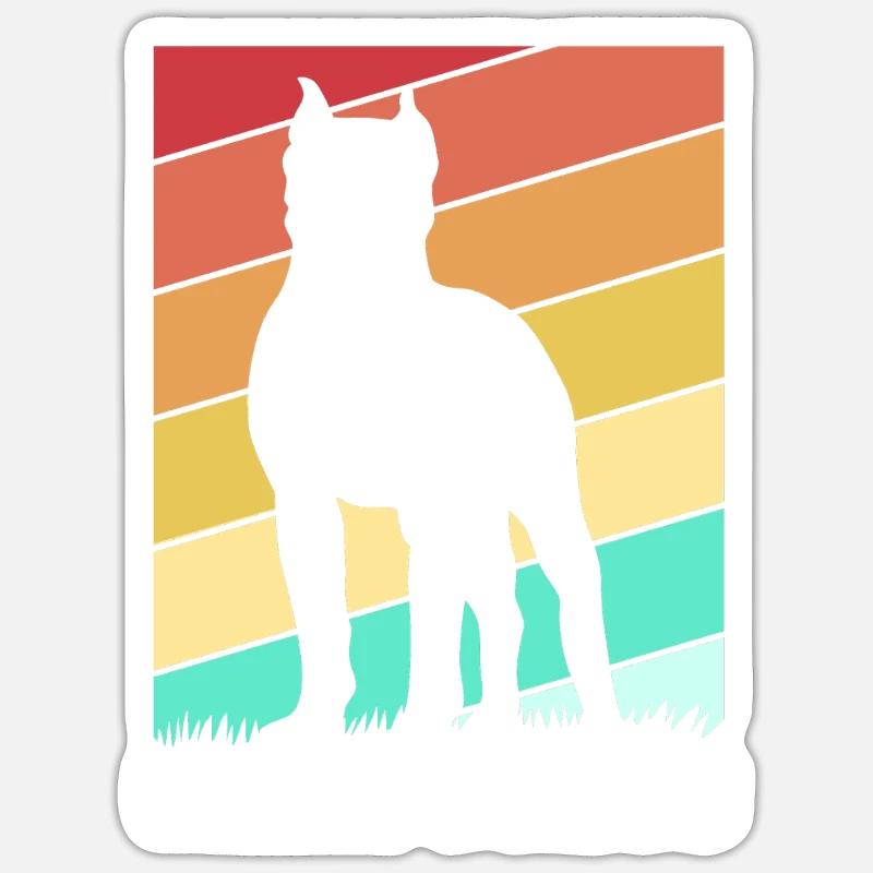 Cane Corso Sticker Größe S (10 x 10 cm)