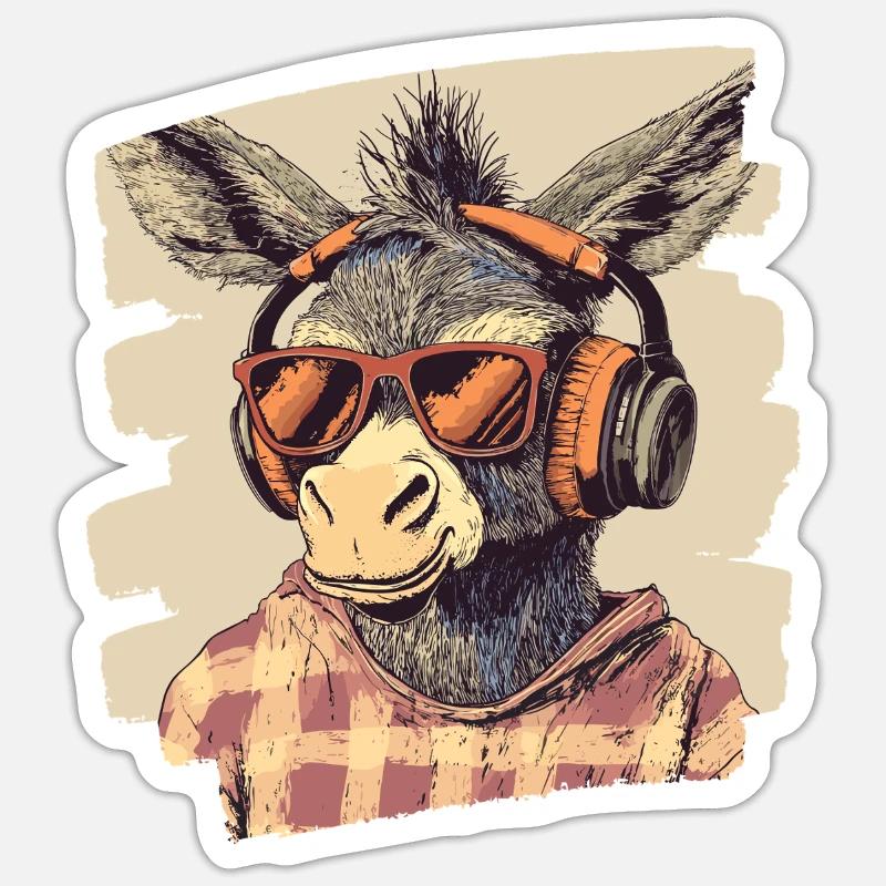 Sticker Größe S (10 x 10 cm) - 