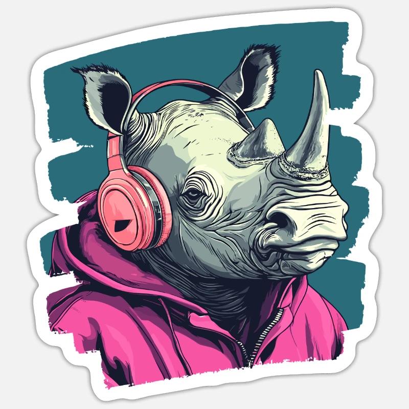 Sticker taille S (10 x 10 cm) - 